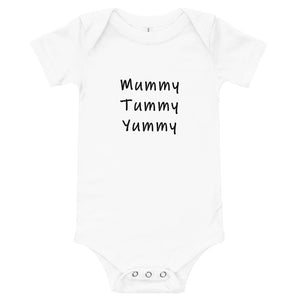 Baby T-Shirt 'Mummy Tummy Yummy'