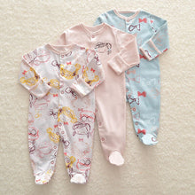 Load image into Gallery viewer, Baby Floral Sleepsuit