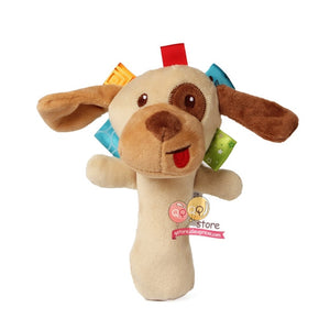 Squeaky Soft Toy Stick Animal Heads