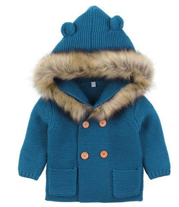 Baby Fur Hood Jacket