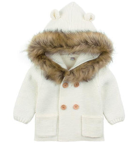 Baby Fur Hood Jacket