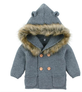 Baby Fur Hood Jacket