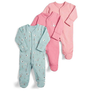 Baby3pcs Sleepsuit Selection,  0-12m