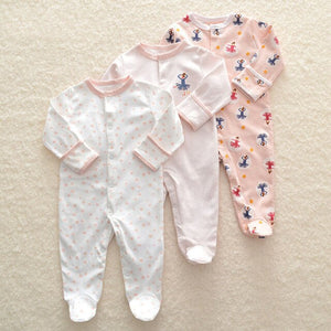 Baby3pcs Sleepsuit Selection,  0-12m