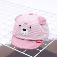 Load image into Gallery viewer, Stripped Bear Ears Cap