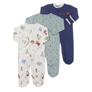 Baby3pcs Sleepsuit Selection,  0-12m