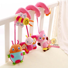 Load image into Gallery viewer, Spiral Animal Soft Toy with Hanging Friends