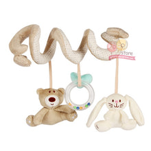 Load image into Gallery viewer, Spiral Animal Soft Toy with Hanging Friends