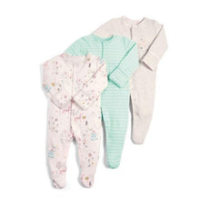 Load image into Gallery viewer, Baby Floral Sleepsuit