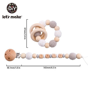 Crochet Style Animal Stroller/Crib Toy