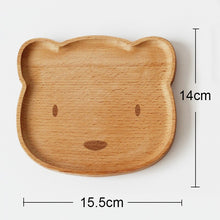 Load image into Gallery viewer, Baby Wooden Plate