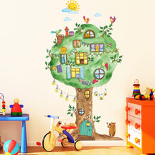 Load image into Gallery viewer, Tree House Wall Stickers