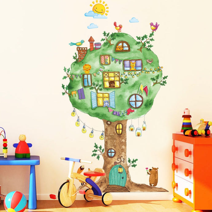 Tree House Wall Stickers