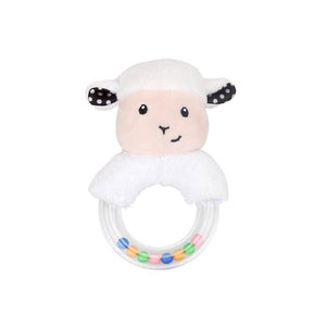 Baby's Rattle Animal Head Toy