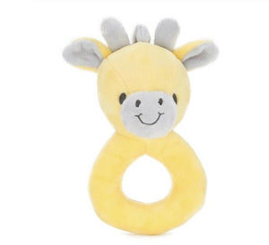 Baby's Rattle Animal Head Toy