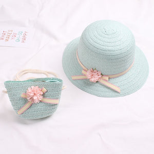 Baby's Flower & Bag Hat WITH UV protection