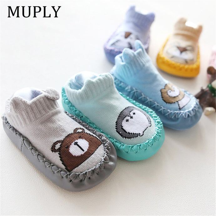 Baby Penguin Knit Sock Shoes