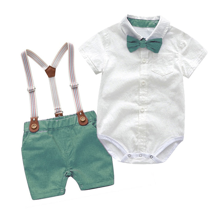 Baby Boy Summer Shorts Set