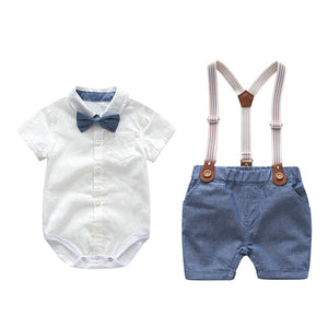 Baby Boy Summer Shorts Set