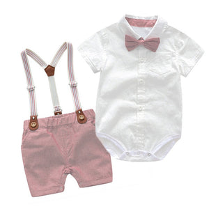 Baby Boy Summer Shorts Set