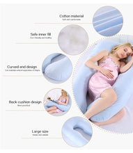 Load image into Gallery viewer, Large Pregancy Soft Cotton Pillow, 70x130cm