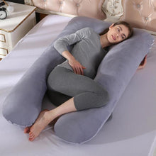 Load image into Gallery viewer, Large Pregancy Soft Cotton Pillow, 70x130cm