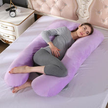 Load image into Gallery viewer, Large Pregancy Soft Cotton Pillow, 70x130cm