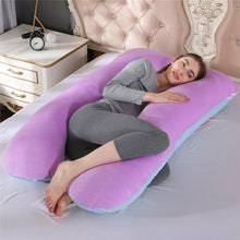 Load image into Gallery viewer, Large Pregancy Soft Cotton Pillow, 70x130cm