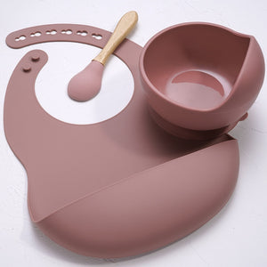 Baby Bib, Bowl & Spoon Set