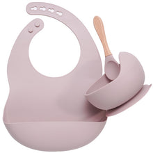 Load image into Gallery viewer, Baby Bib, Bowl &amp; Spoon Set