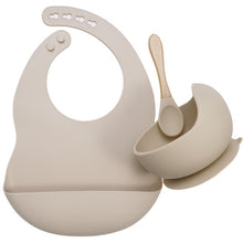 Load image into Gallery viewer, Baby Bib, Bowl &amp; Spoon Set