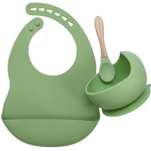 Baby Bib, Bowl & Spoon Set