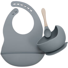 Load image into Gallery viewer, Baby Bib, Bowl &amp; Spoon Set