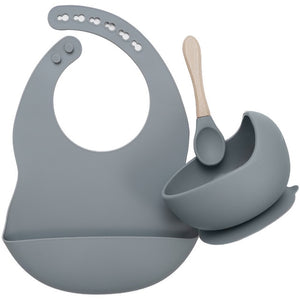 Baby Bib, Bowl & Spoon Set