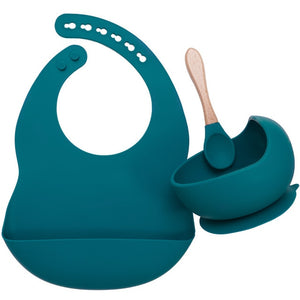 Baby Bib, Bowl & Spoon Set