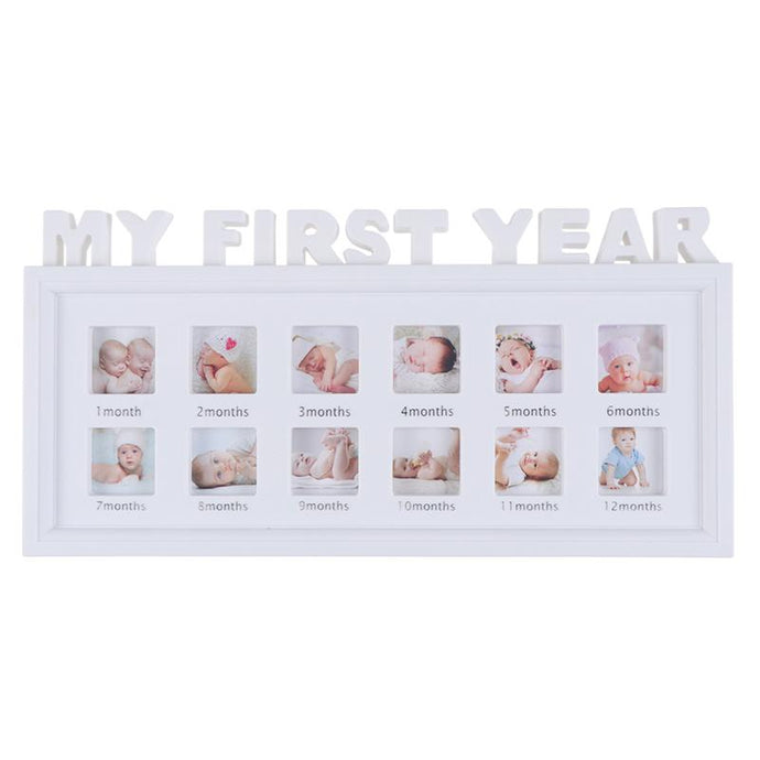 Baby Bright Beginnings 'My First Year' Frame