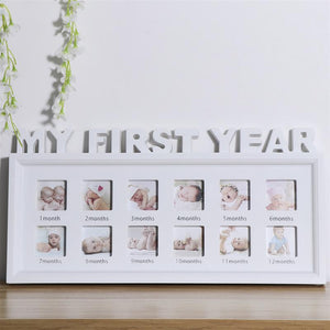 Baby Bright Beginnings 'My First Year' Frame