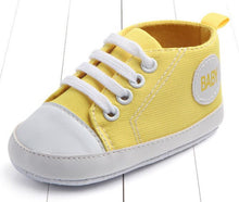 Load image into Gallery viewer, Baby Cotton Canvas Shoes 0-12M