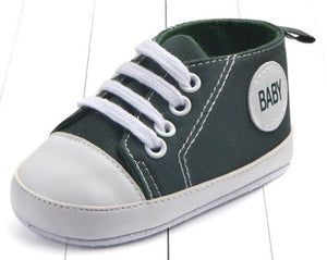 Baby Cotton Canvas Shoes 0-12M