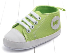 Load image into Gallery viewer, Baby Cotton Canvas Shoes 0-12M