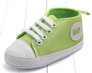 Baby Cotton Canvas Shoes 0-12M