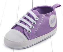 Load image into Gallery viewer, Baby Cotton Canvas Shoes 0-12M