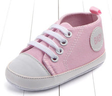 Load image into Gallery viewer, Baby Cotton Canvas Shoes 0-12M