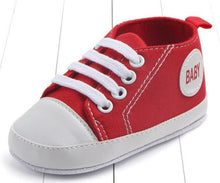 Load image into Gallery viewer, Baby Cotton Canvas Shoes 0-12M