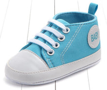 Load image into Gallery viewer, Baby Cotton Canvas Shoes 0-12M