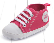 Load image into Gallery viewer, Baby Cotton Canvas Shoes 0-12M