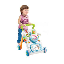 Load image into Gallery viewer, Baby Multifunction Four Wheels Walker