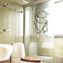 Load image into Gallery viewer, Water Proof Cutey Bathing Wall Sticker