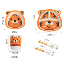 Load image into Gallery viewer, 5pcs set Baby Eating Set