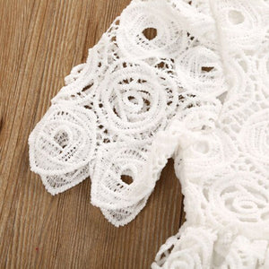 Baby White Lace Dress, 0-24M